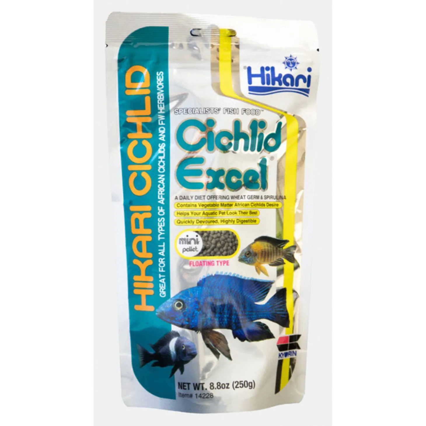 Hikari Cichlid Excel Mini - Vissenvoer - 250 g