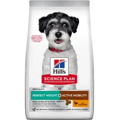 Hill's Canine Adult Perfect Weight & Active Mobility Small&Mini Kip - Hondenvoer