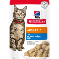 Hill's Feline Maaltijdzakjes Adult 85 g - Kattenvoer