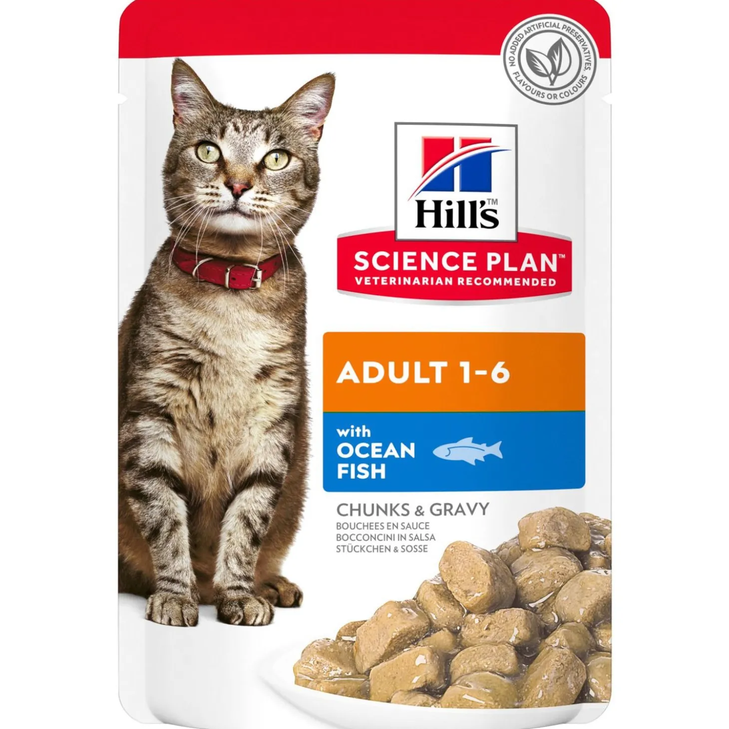 Hill's Feline Maaltijdzakjes Adult 85 g - Kattenvoer