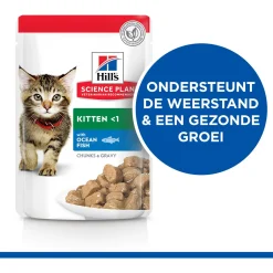 Hill's Feline Maaltijdzakjes Kitten 85 g - Kattenvoer