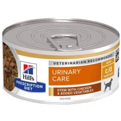Hill's Prescription Diet C/D Multicare Urinary Care Stoofpotje Blik - Hondenvoer - Kip Groente 156 g