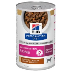 Hill's Prescription Diet Gastrointestinal Biome Digestive+ Fibre Care Stoofpotje Blik - Hondenvoer - Kip 354 g