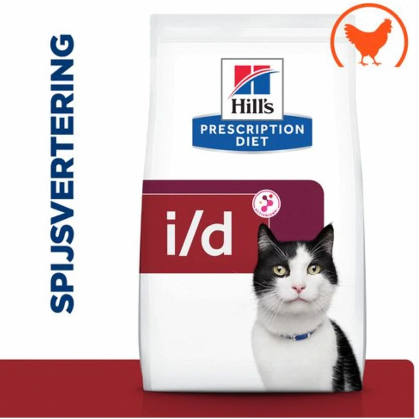 Hill's Prescription Diet I/D Digestive Care Zak Kip - Kattenvoer