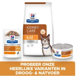 Hill's Prescription Diet K/D Kidney Care Zak Tonijn - Kattenvoer