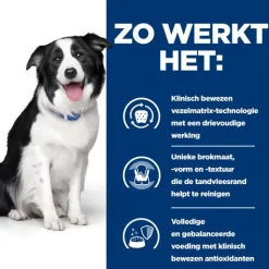 Hill's Prescription Diet T/D Dental Care  Zak - Hondenvoer - Kip 4 kg