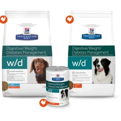 Hill's Prescription Diet W/D Digestive/Weight/Diabetes Management Zak Kip - Hondenvoer