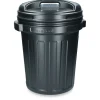Homestyle Voerton Met Draaisluiting - Voerbewaarton - Ø43 cm 40 l Zwart
