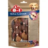 8in1 Delights Skewers Triple Flavour - Hondensnacks - Kip Varken Rund 113 g 6 stuks