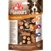 8in1 Flavours Crunchy Rolls - Hondensnacks - Kip Eend Rund 85 g