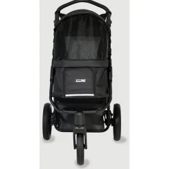 Innopet Hondenbuggy Premium Cozy - Hondentrolley - 78x57x109 cm Zwart Bruin