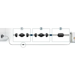 Jbl Aqua In Out Verlenging - Aquarium Toebehoren - 8 m