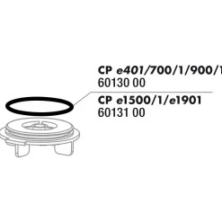 Jbl Cristalprofi E4/7/9 Dichting Rotorafdekking - Filters - 1 stuk
