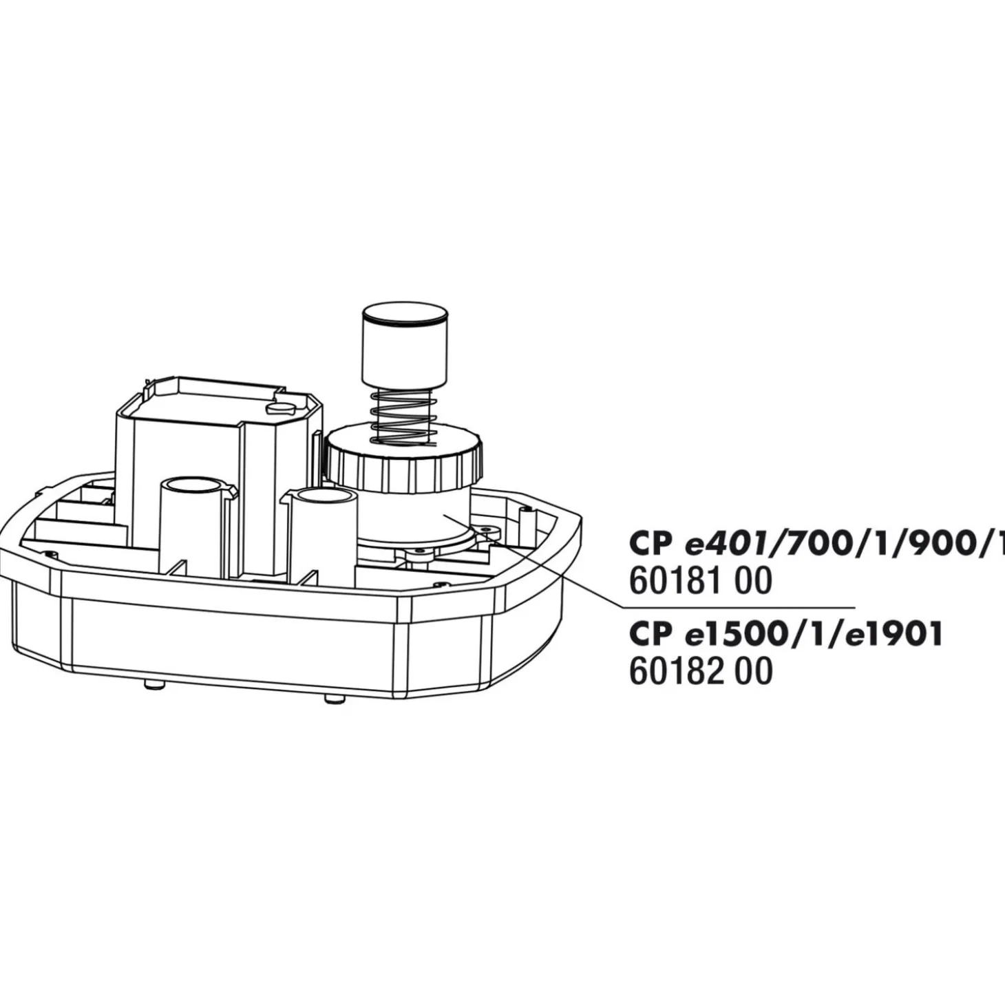 Jbl Cristalprofi E4/7/900/1.2 Schroefverbinding Startknop - Filters - 1 stuk