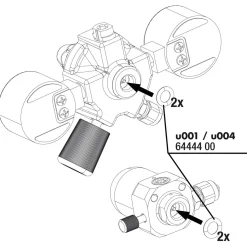 Jbl Proflora U/M001 O-Ring - Bemesten - 2 stuks