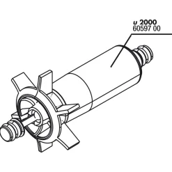 Jbl Proflow U2000 Rotor - Waterpompen - 1 stuk