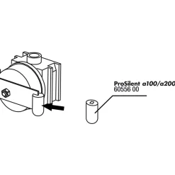 Jbl Prosilent A100/200 Rubber Membraananker - Luchtpompen - 2 stuks