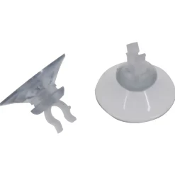 Jbl Zuignap Met Klem - Aquarium Toebehoren - 6 mm 2 stuks
