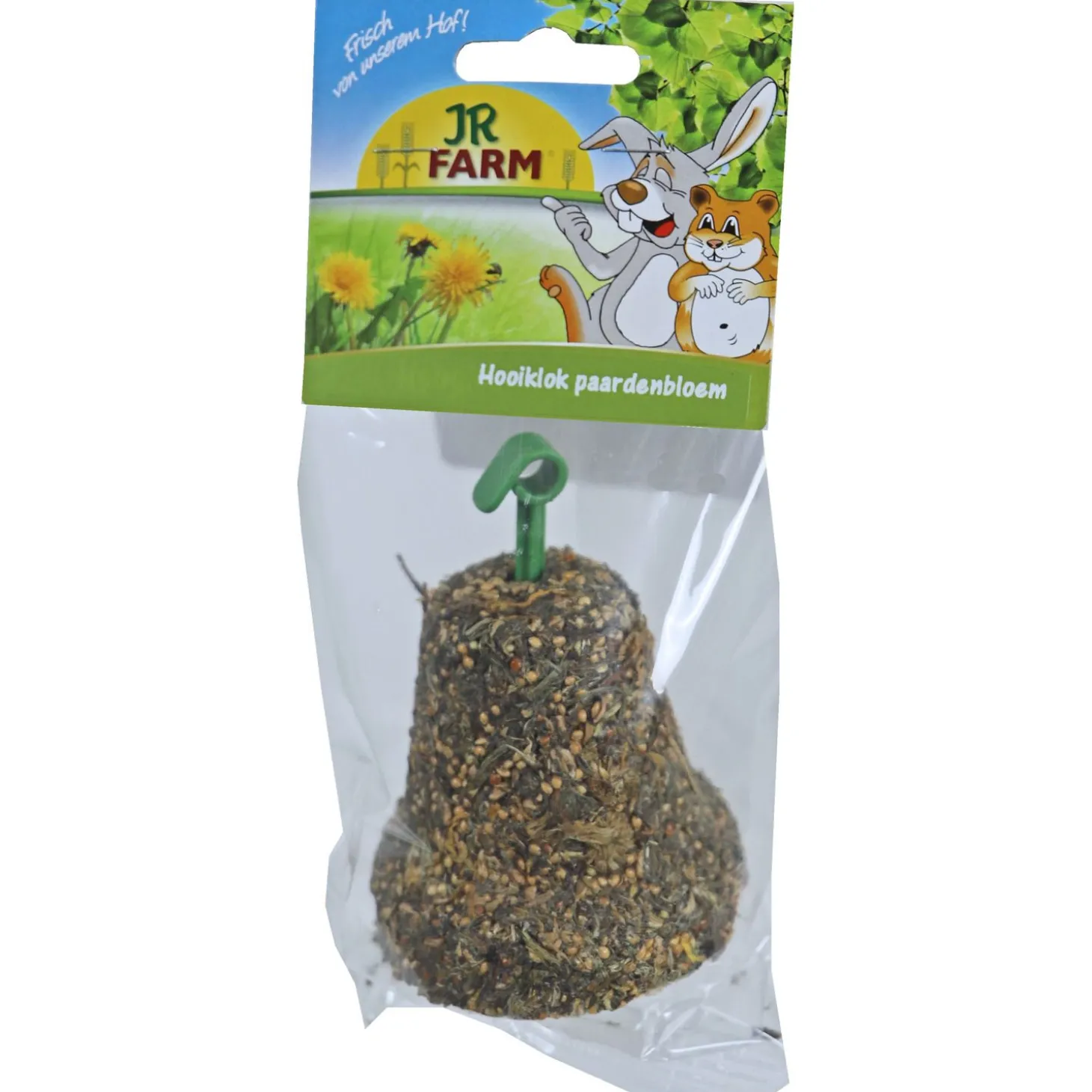 Jr Farm Hooiklok Paardenbloem - Ruwvoer - 9x7.5x15 cm 125 g