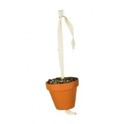 Jr Farm Kleipot Grasparkieten En Kanaries - Vogelspeelgoed - 9x5x17.5 cm 80 g