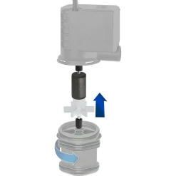 Juwel Eccoflow Impeller 300 - Pomponderdeel - 10x8x5 cm Grijs Groen 300