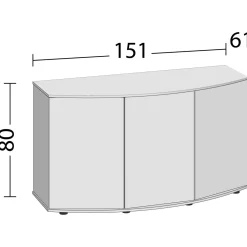 Juwel Kast Vision 450 Sbx 151x61x81 cm - Aquariummeubel