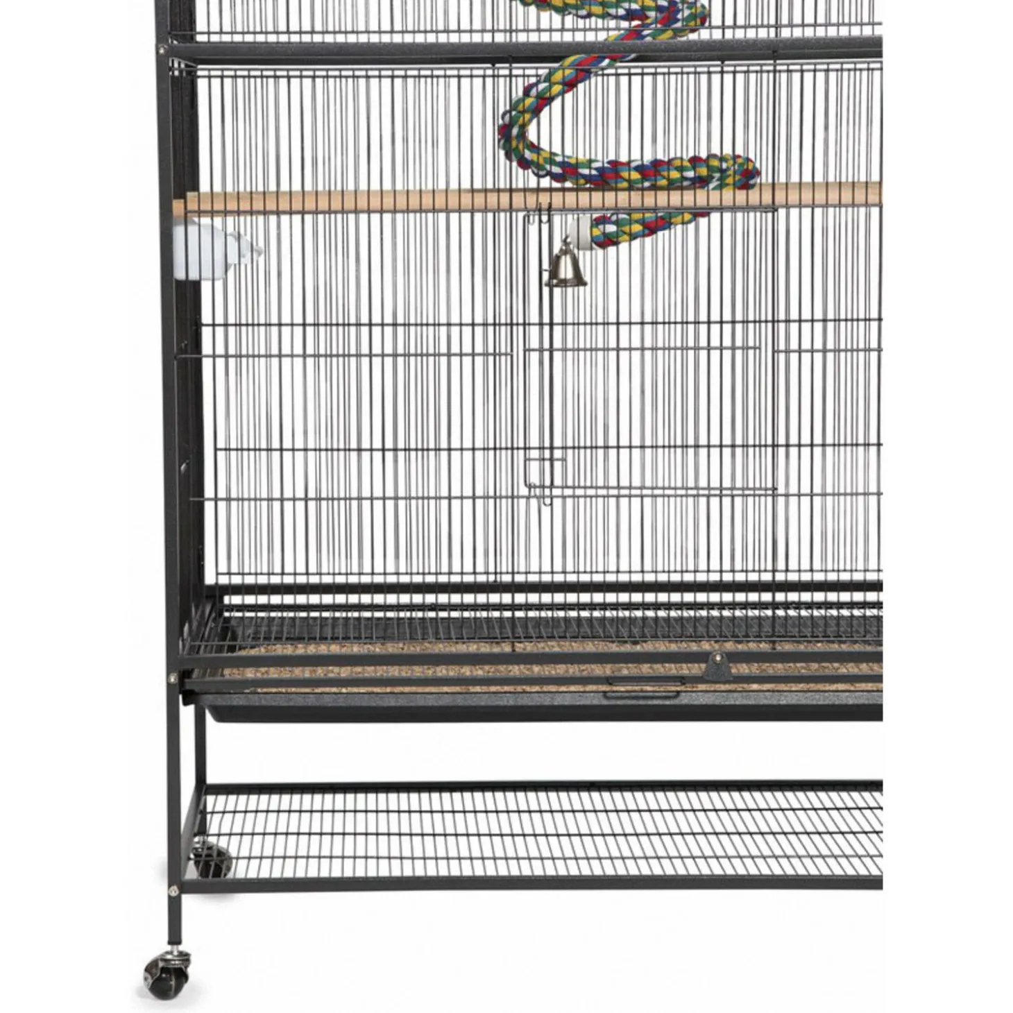 Keddoc Vogelkooi Super Home - Vogelverblijven - 94x58.4x152.4 cm Antraciet