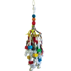 Keddoc Vogelspeelgoed Circus - Vogelspeelgoed - 40x12x10 cm Multi-Color