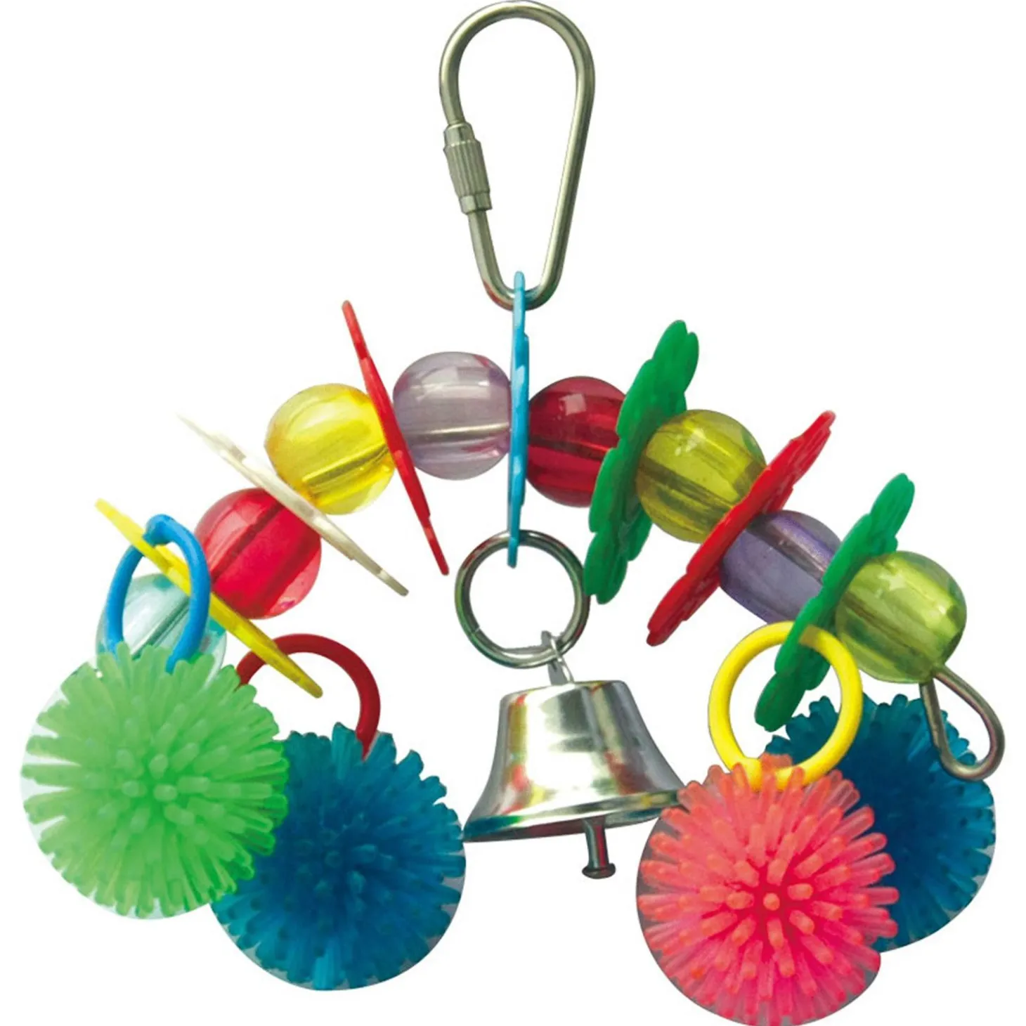 Keddoc Vogelspeelgoed Little Joy - Vogelspeelgoed - 12x13x5 cm Multi-Color