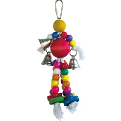 Keddoc Vogelspeelgoed Mystery Man - Vogelspeelgoed - 13x8x5 cm Multi-Color