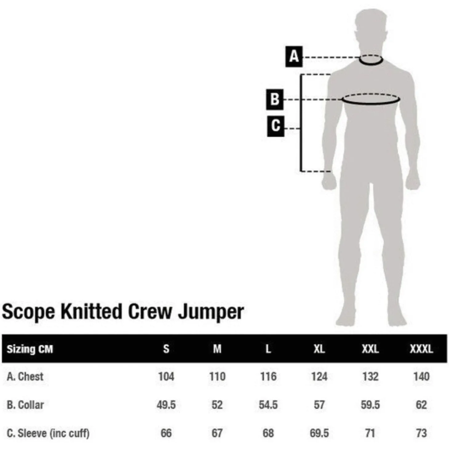 Kevin Nash Scope Knitted Crew Jumper M - Kleding -