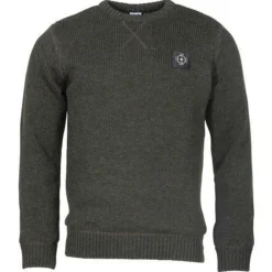 Kevin Nash Scope Knitted Crew Jumper L - Kleding -