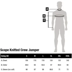 Kevin Nash Scope Knitted Crew Jumper L - Kleding -