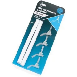 Kevin Nash Zig Screw Kit Large Clear - Aas -
