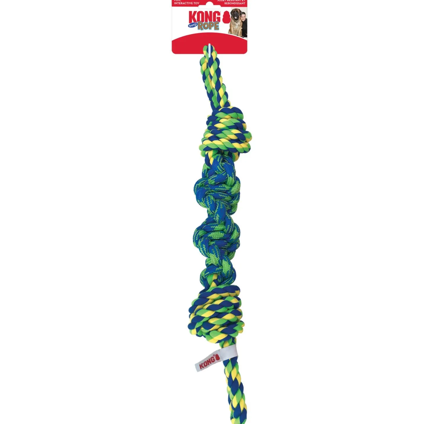 Kong Rope Bunji Assorti - Hondenspeelgoed