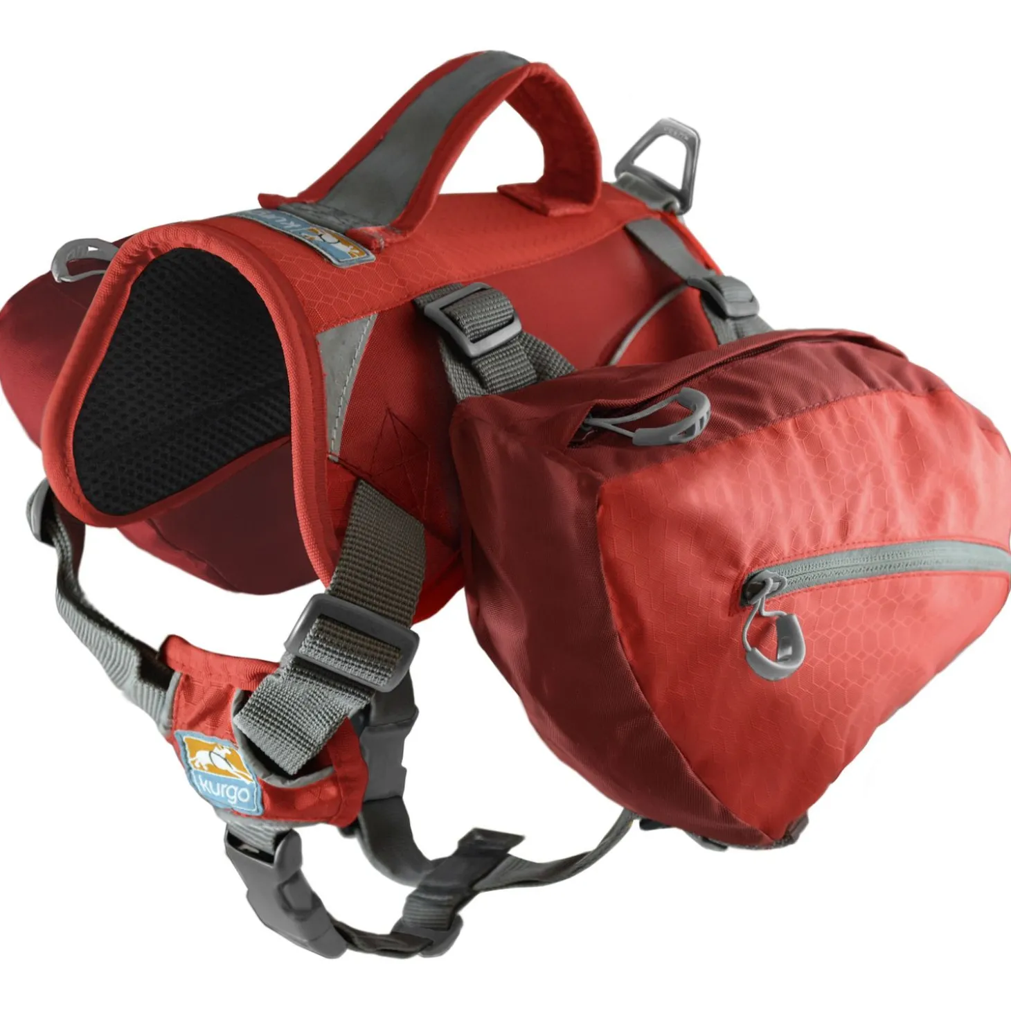 Kurgo Baxter Hondenrugzak - Hondendraagzak - Rood 13.5 Tot 38.5 Kg
