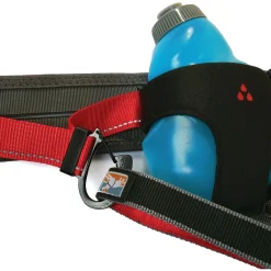 Kurgo K9 Excusion Running Belt - Hondenheupgordel - Grijs Rood