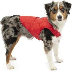 Kurgo Loft Jacket Rood&Antraciet - Hondenjas