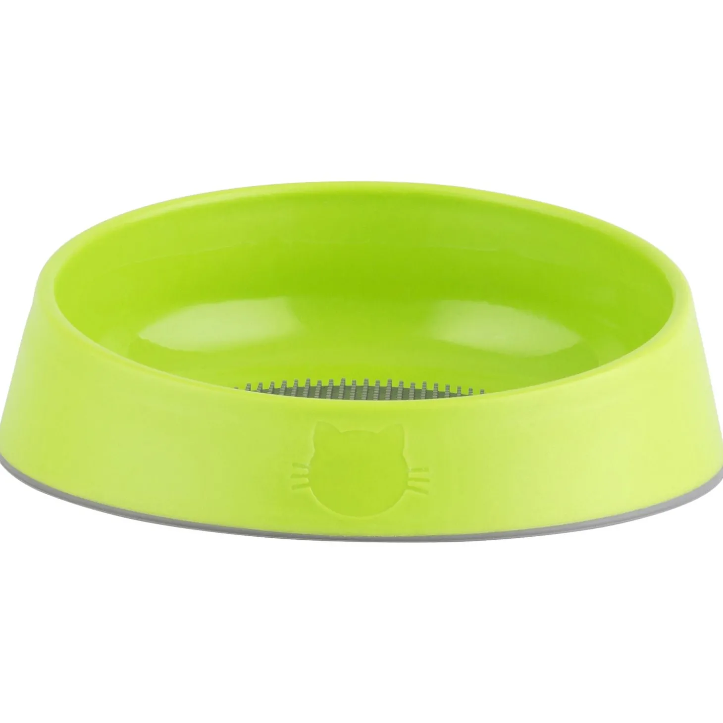 Lickimat Oh Bowl - Hairball Prevention - Oral Health - Kattenvoerbak - Ø16x5 cm Groen