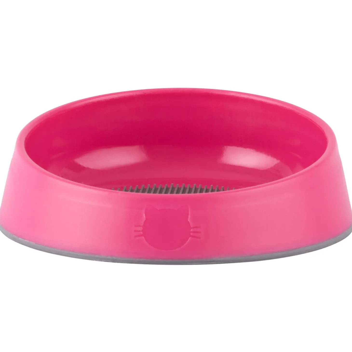Lickimat Oh Bowl - Hairball Prevention - Oral Health - Kattenvoerbak - Ø16x5 cm Pink