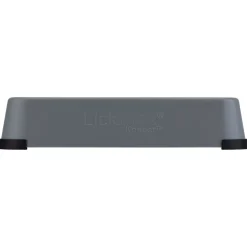 Lickimat Outdoor Keeper - Voederbak/Voederbakhouder Voor Voermat - Hondenvoerbak - 26x26 cm Grijs
