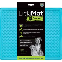 Lickimat Soother Original - Slowfeeder Voermat Turquoise - Hondenvoerbak