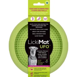 Lickimat Ufo - Anti-Slip Slowfeeder Voermat Ø18x4 cm - Hondenvoerbak