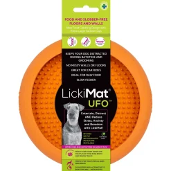 Lickimat Ufo - Anti-Slip Slowfeeder Voermat Ø18x4 cm - Hondenvoerbak