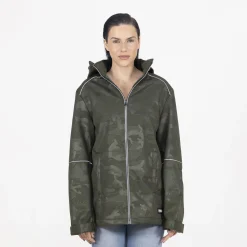 Lindo Regenjas Softshell - Vrijetijdskleding - Groen Xs