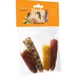 Little One Mini-Maiskolfjes - Knaagdierenvoer - 130 g