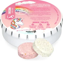 Lucky Horse Unicorn Horse Treats - Paardensnack - Aardbei Appel Mint 56 g 14 stuks