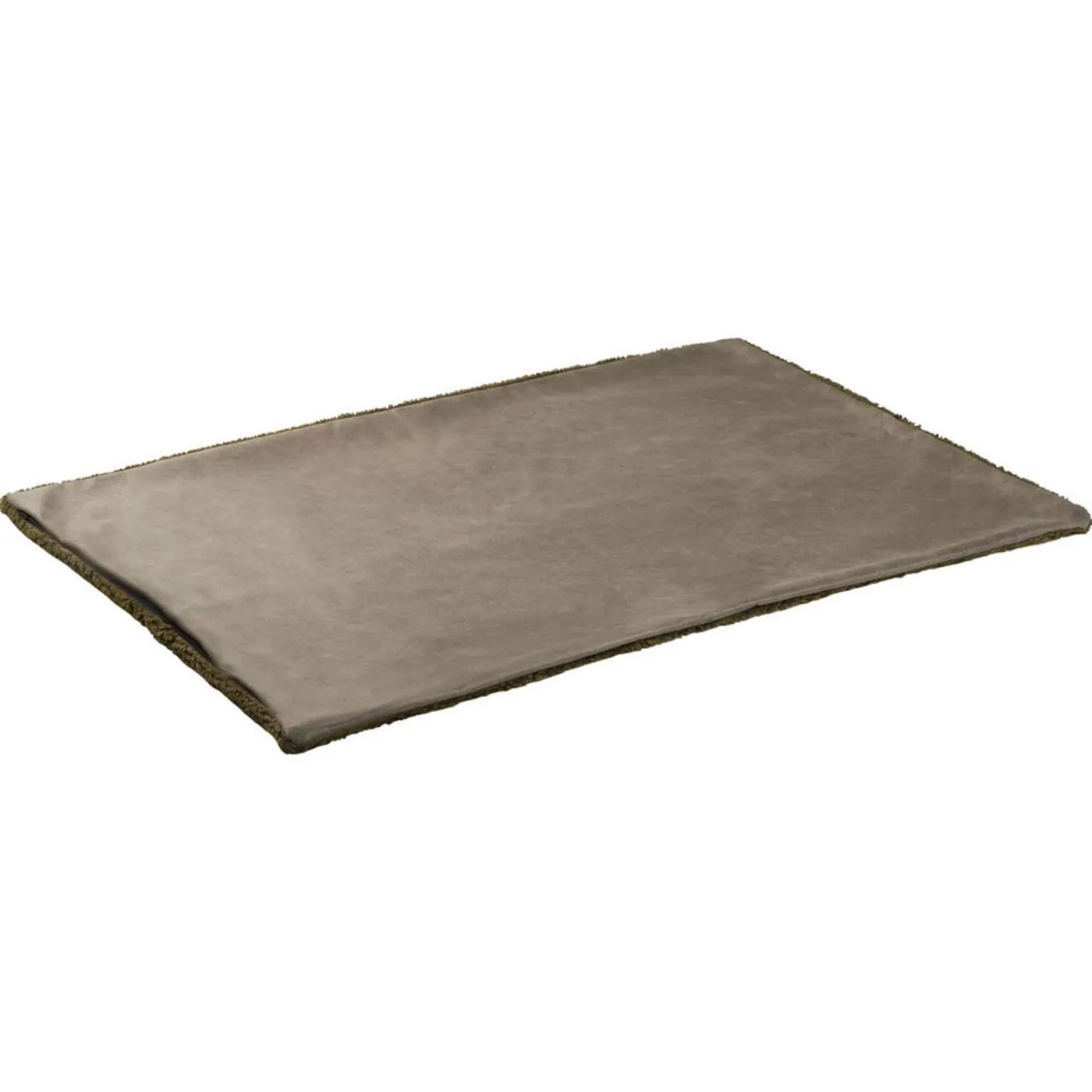 Maxxnobel Losse Hoes Orthopedische Sofa Lederlook/Teddy Olijfgroen - Hondenbank