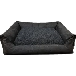 Maxxnobel Orthopedische Hondenmand Bootz Alcantara - Hondenmand - 80x60x15 cm Grijs S