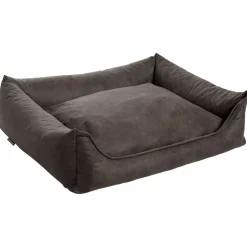 Maxxnobel Orthopedische Sofa Lederlook/Teddy Olijfgroen - Hondenbank